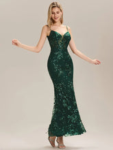 ever LYANNA|See-through Sequin Mermaid Formal Evening Dress